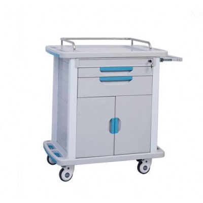 CE certified hospital emergency trolley, Medical trolley, Hospital Crash Cart