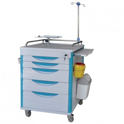 Cheap Small Size Hospital Emergency Trolley