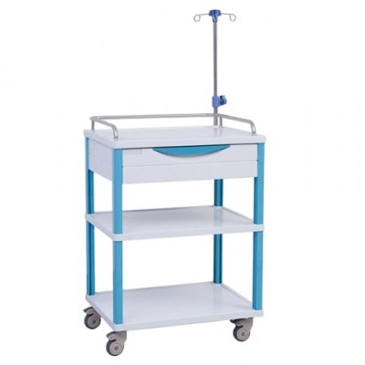 ABS hospital  infusion treatment trolley medical  infusion cart