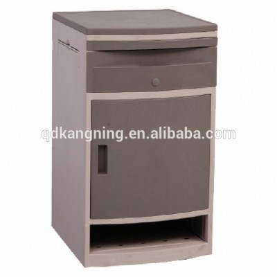 Hospital ABS Bedside Cabinet With Shoe Shelf