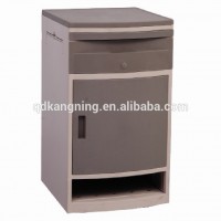 Hospital ABS Bedside Cabinet With Shoe Shelf